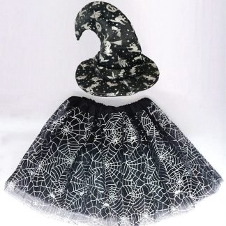 Παιδική στολή μικρή Μάγισσα ασημί