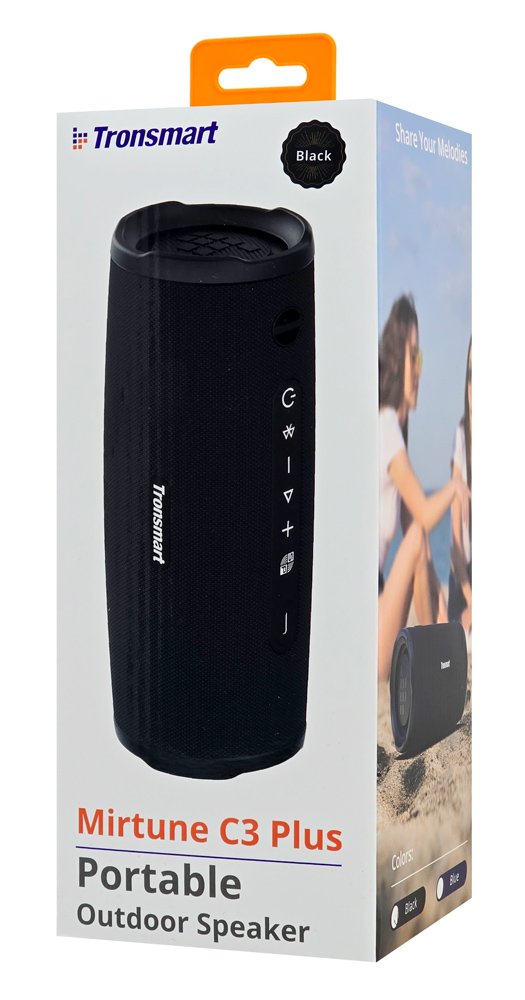 TRONSMART φορητό ηχείο Mirtune C3 Plus, 30W, Bluetooth, 5200mAh, IPX7, μαύρο - Image 8