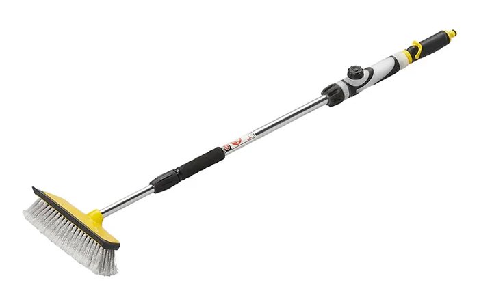 PROPLUS βούρτσα πλυσίματος 150689, τηλεσκοπική έως 1.5m, κίτρινη