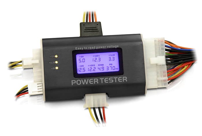 DELOCK tester τροφοδοτικού PC 18159, 3.3V/5V/12V, ATX/BTX/ITX - Image 2