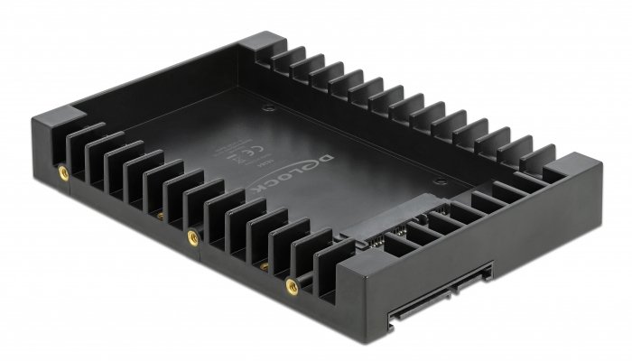 DELOCK tray 3.5" για 2.5" HDD/SSD 18364, 6Gbps, μαύρο - Image 2