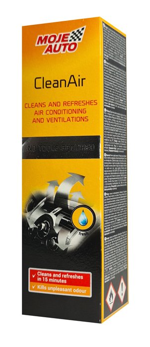 MOJE AUTO σπρέι καθαρισμού κλιματιστικού αυτοκινήτου CleanAir, 150ml - Image 4