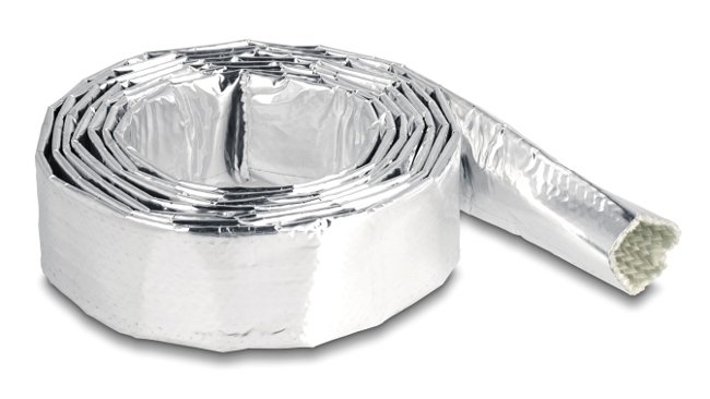 DELOCK περίβλημα μόνωσης καλωδίων 19004, αλουμινίου, 20mm x 2m, ασημί