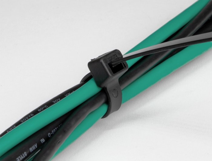 DELOCK Δεματικά καλωδίων 19187, 150x3.6mm, μαύρα, 100τμχ - Image 2