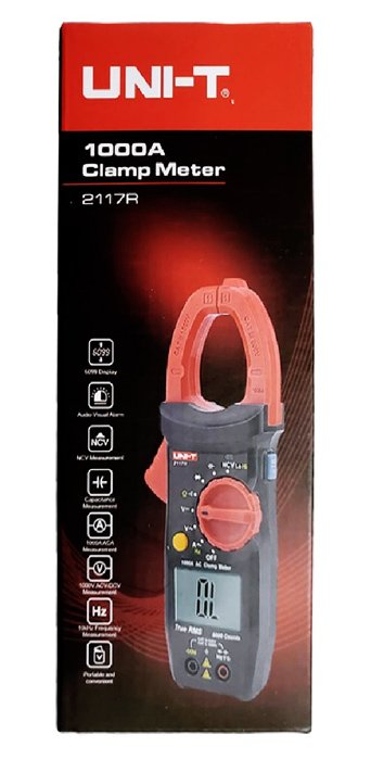 UNI-T ψηφιακή αμπεροτσιμπίδα 2117R, 1000A AC, NCV, True RMS - Image 3