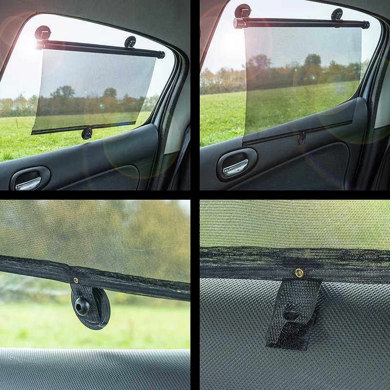 PROPLUS κουρτίνες αυτοκινήτου 250013, με βεντούζα, 45x54cm, 2τμχ - Image 2