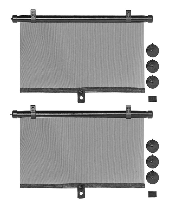 PROPLUS κουρτίνες αυτοκινήτου 250013, με βεντούζα, 45x54cm, 2τμχ - Image 3
