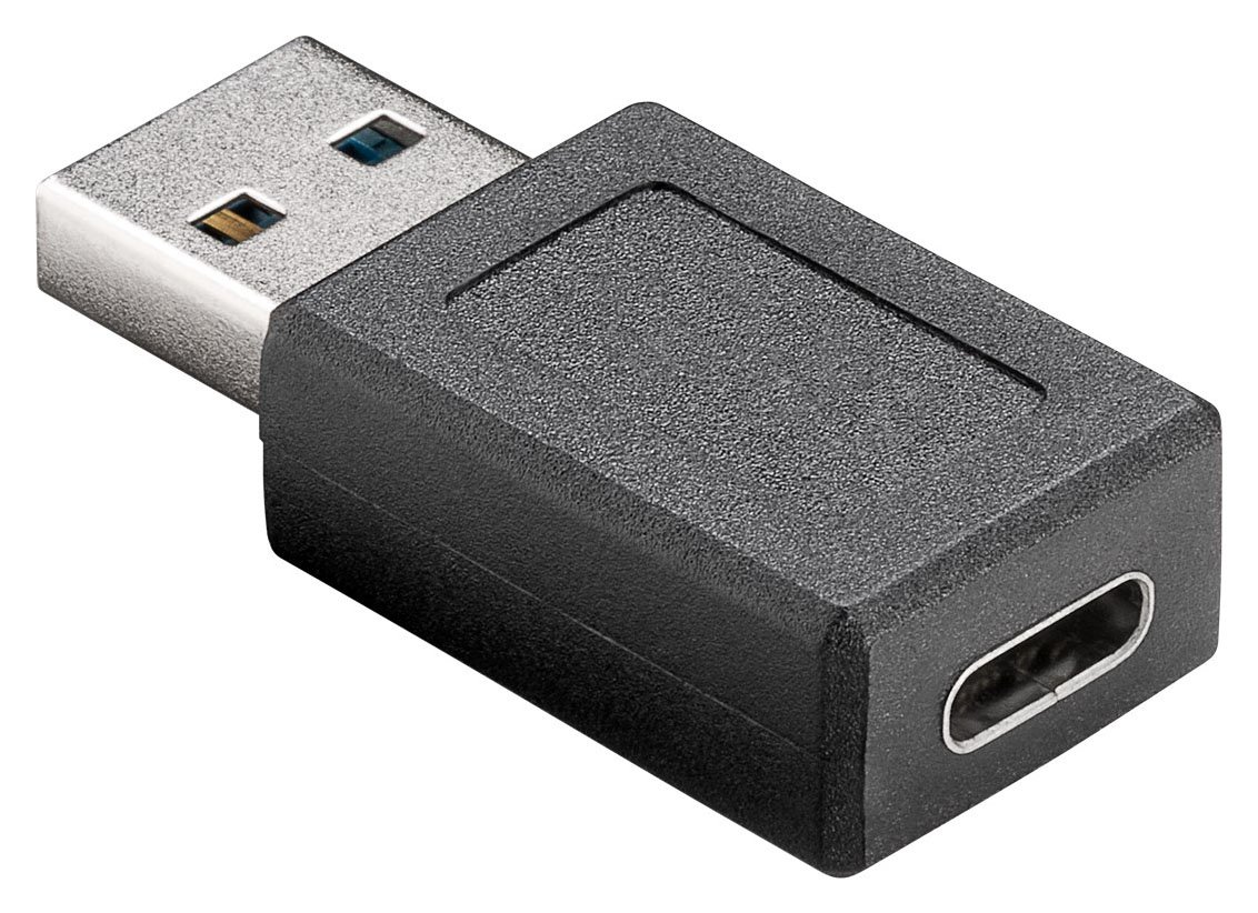 GOOBAY αντάπτορας USB σε USB-C θηλυκό 45400, 5Gbps, μαύρος