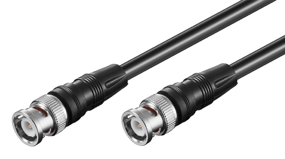 GOOBAY καλώδιο BNC 50074, RG59, 75 ohm, 5m, μαύρο