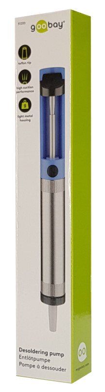 GOOBAY αντλία αναρρόφησης 51200 για συγκολλήσεις, μεταλλική, μπλε - Image 3