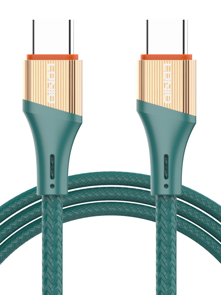 LDNIO καλώδιο USB-C σε USB-C LC631C, 65W PD, 1m, πράσινο