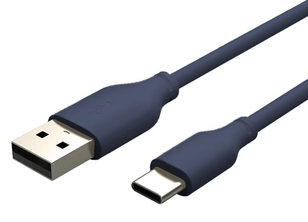 CABLETIME καλώδιο USB-C σε USB CT-CMAMN1, 3A, 480Mbps, 1m, μπλε