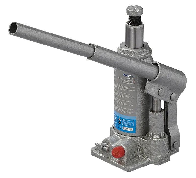 PROPLUS υδραυλικός γρύλος μπουκάλας 580114, έως 2 τόνοι, 30.8cm