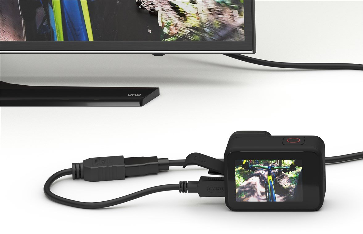 GOOBAY καλώδιο micro HDMI σε HDMI 58683, 4K/60Hz, 0.15m, μαύρο - Image 2