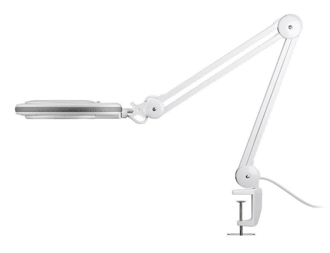 GOOBAY μεγεθυντικός φακός 60361 με σφιγκτήρα, LED, 3 διόπτρες, λευκός - Image 9