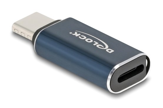 DELOCK αντάπτορας USB-C σε Lightning 60688, 35W, 480Mbps, ανθρακί