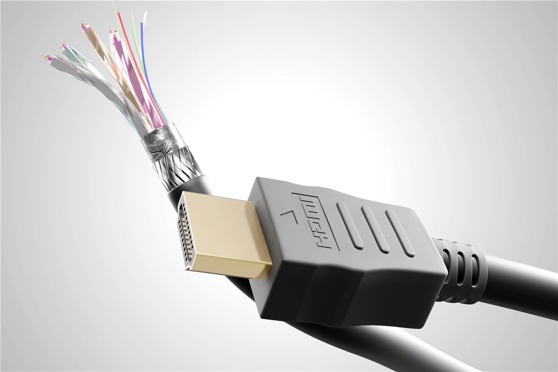 GOOBAY καλώδιο HDMI 2.0 61161 με Ethernet, 4K/60Hz, 18 Gbps, 5m, μαύρο - Image 2