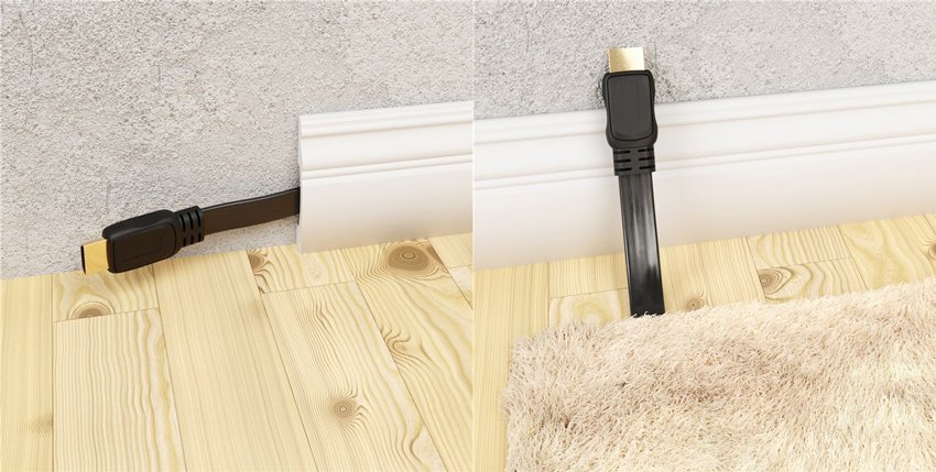 GOOBAY καλώδιο HDMI 2.0 61279, Ethernet flat, 4K/60Hz 18 Gbps, 2m, μαύρο - Image 2