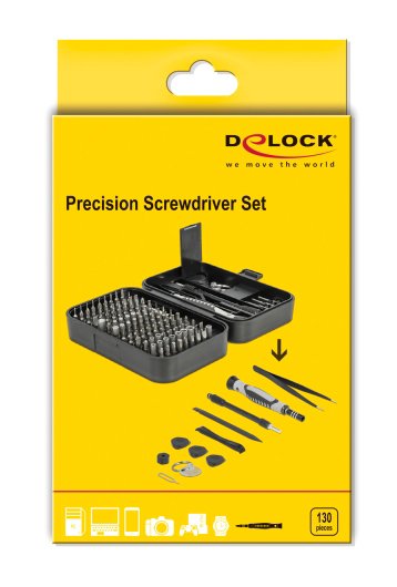 DELOCK σετ κατσαβιδιών ακριβείας 64167, 130τμχ - Image 6