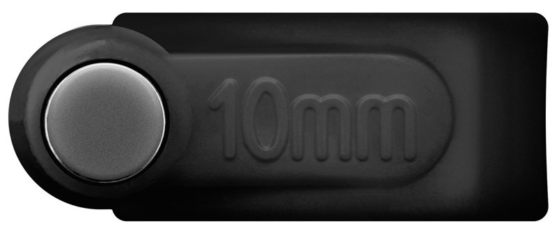 GOOBAY ρόκα στήριξης καλωδίων 64683, 10mm, μαύρο, 100τμχ - Image 3