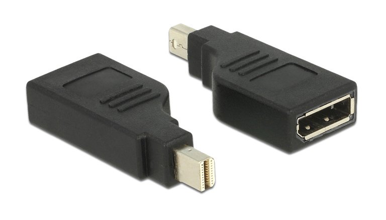 DELOCK αντάπτορας mini DisplayPort σε DisplayPort 65626, 4K, 90°