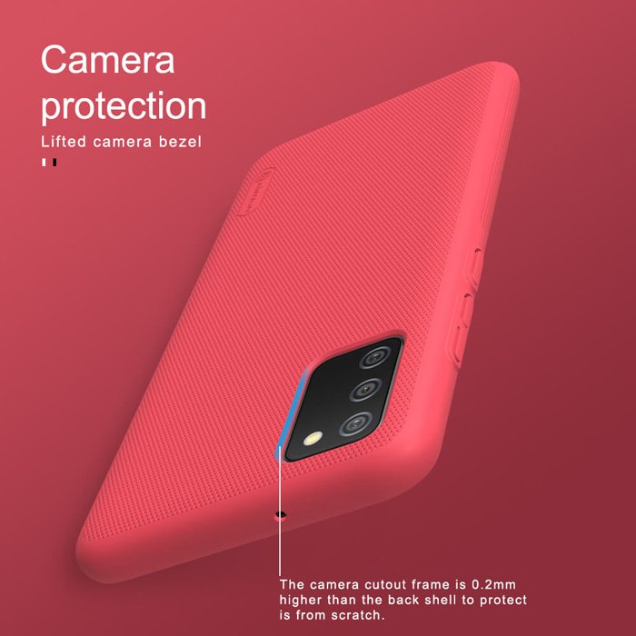 NILLKIN θήκη Super Frosted Shield για Samsung A025G/M/F/A02s, μαύρη - Image 3