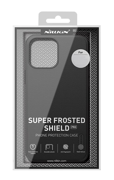 NILLKIN θήκη Super Frosted Shield Pro για Apple iPhone 14 Plus, μαύρη - Image 4