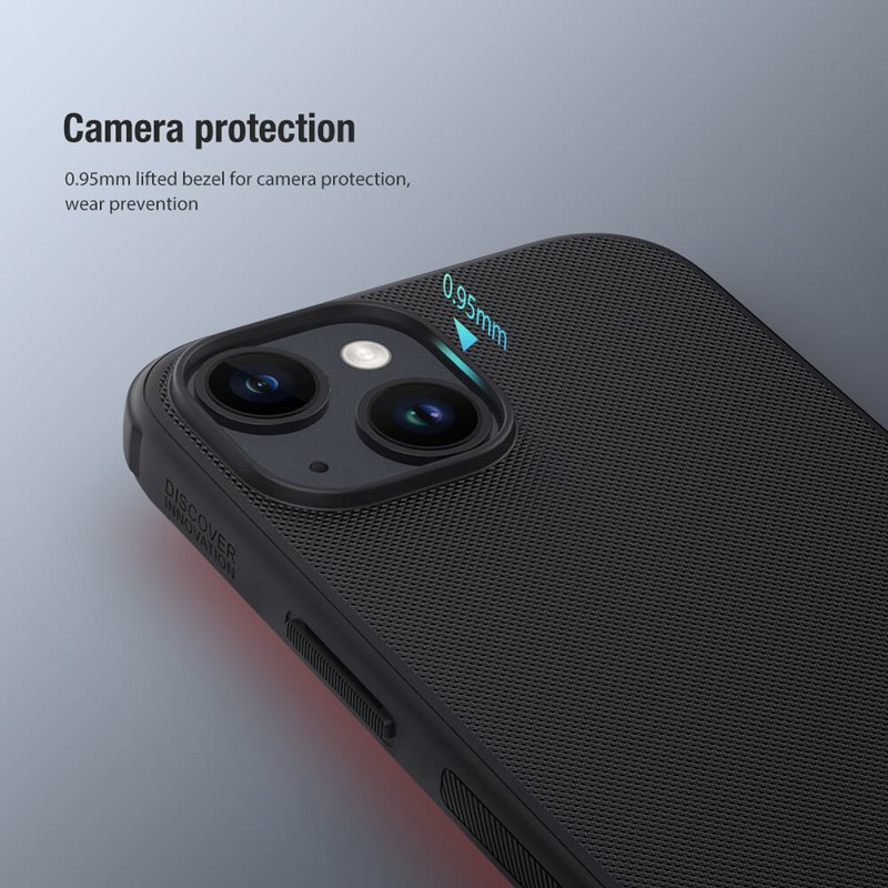 NILLKIN θήκη Super Frosted Shield Pro για iPhone 15, κόκκινη - Image 2