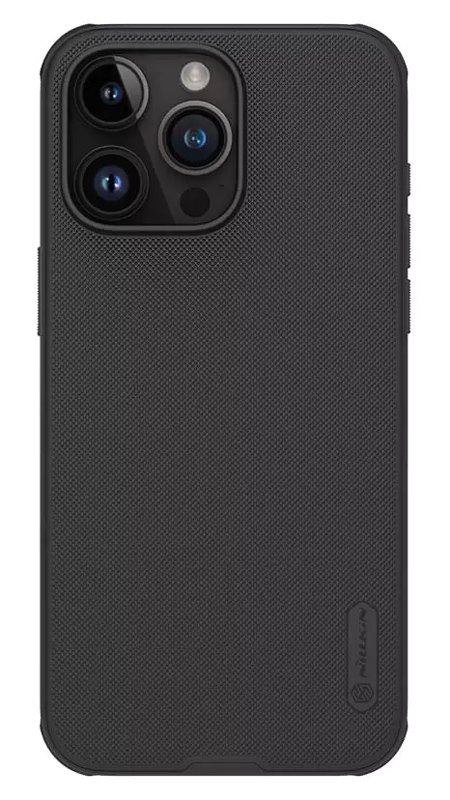 NILLKIN θήκη Super Frosted Shield Pro για iPhone 15 Pro Max, μαύρη