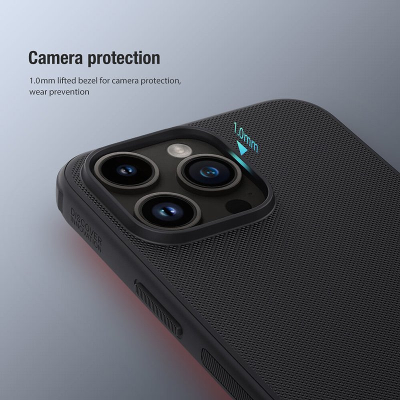 NILLKIN θήκη Super Frosted Shield Pro για iPhone 15 Pro Max, πράσινη - Image 2