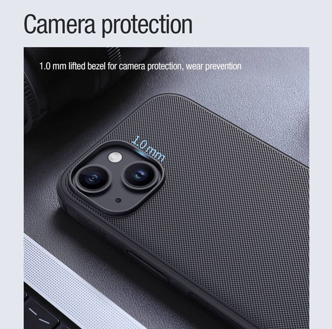 NILLKIN θήκη Super Frosted Shield Pro Magnetic για iPhone 15 Plus, μαύρη - Image 3