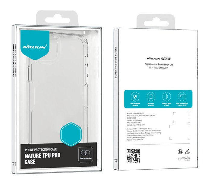 NILLKIN θήκη Nature Pro για iPhone 15 Plus, διάφανη-μπλε - Image 4