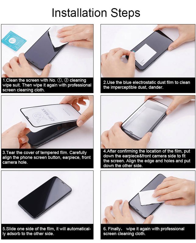 NILLKIN tempered glass 2.5D CP+ Pro για iPhone 15 Pro - Image 3