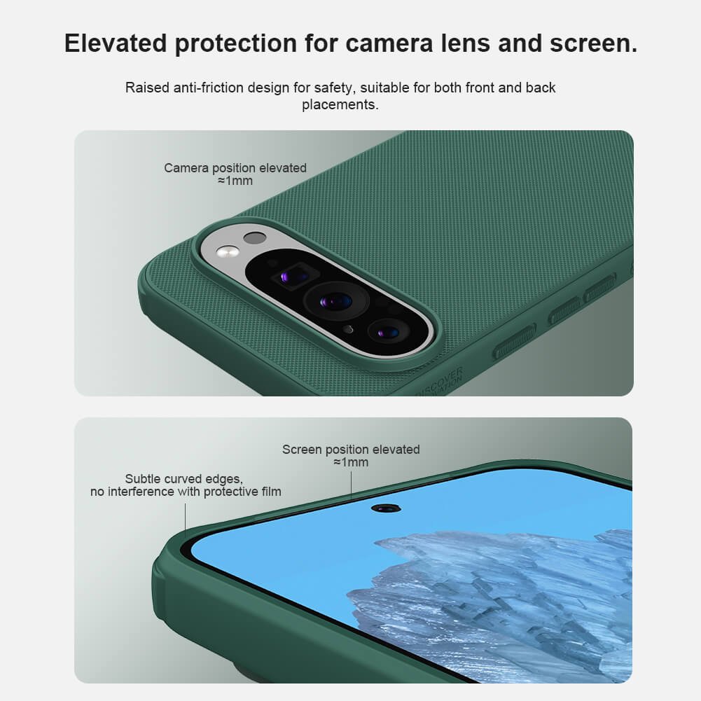 NILLKIN θήκη Super Frosted Shield Pro Magnetic για Google Pixel 9 Pro XL, μαύρη - Image 3