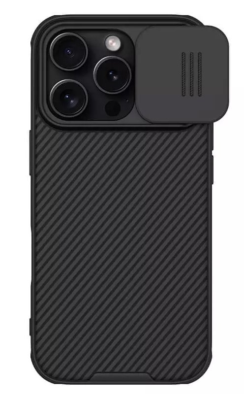 NILLKIN θήκη CamShield Pro για iPhone 16 Pro, μαύρη