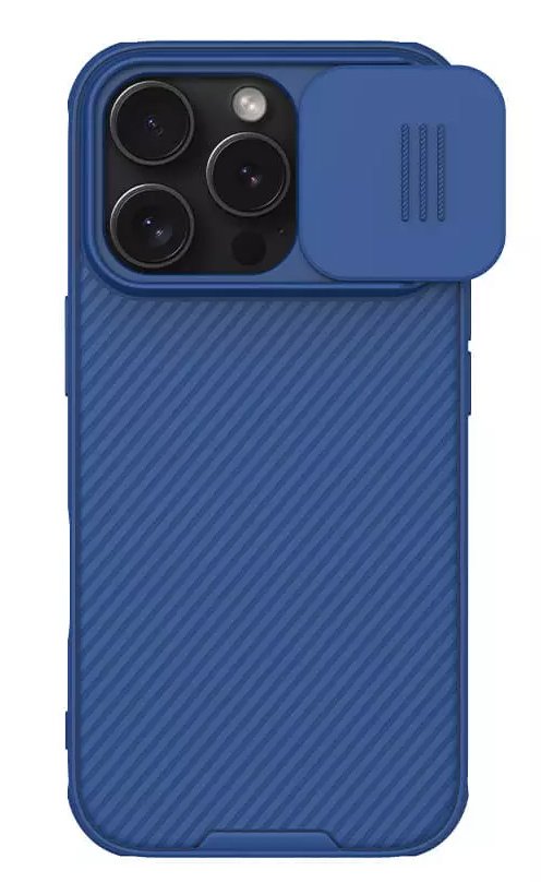 NILLKIN θήκη CamShield Pro για iPhone 16 Pro, μπλε