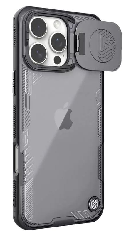 NILLKIN θήκη Iceblade Prop για iPhone 16 Pro, διάφανη-μαύρη - Image 3