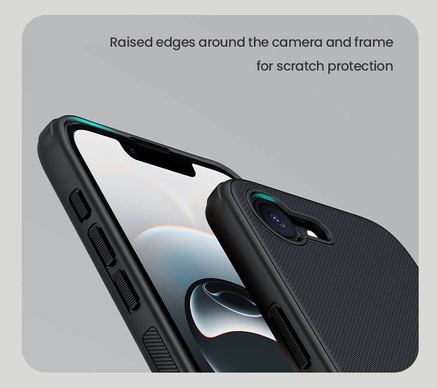 NILLKIN θήκη Super Frosted Shield Pro Magnetic για Apple iPhone 16e, μαύρη - Image 3