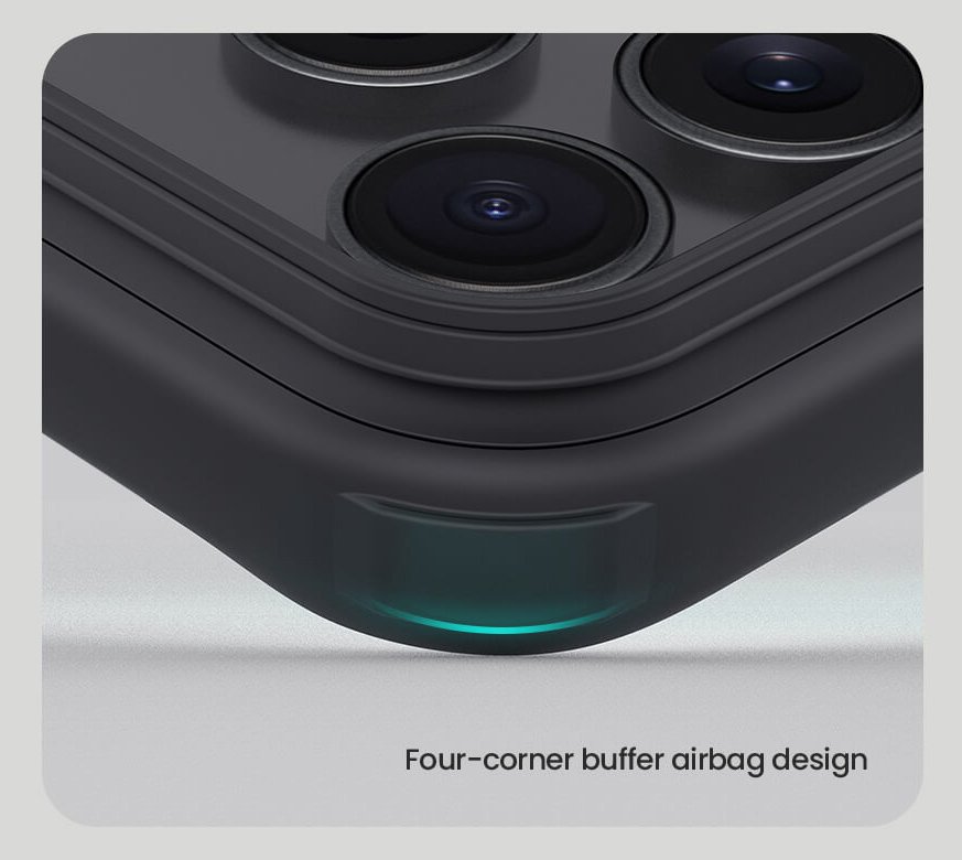 NILLKIN θήκη Super Frosted Shield Pro για Apple iPhone 17 Pro, μαύρη - Image 3