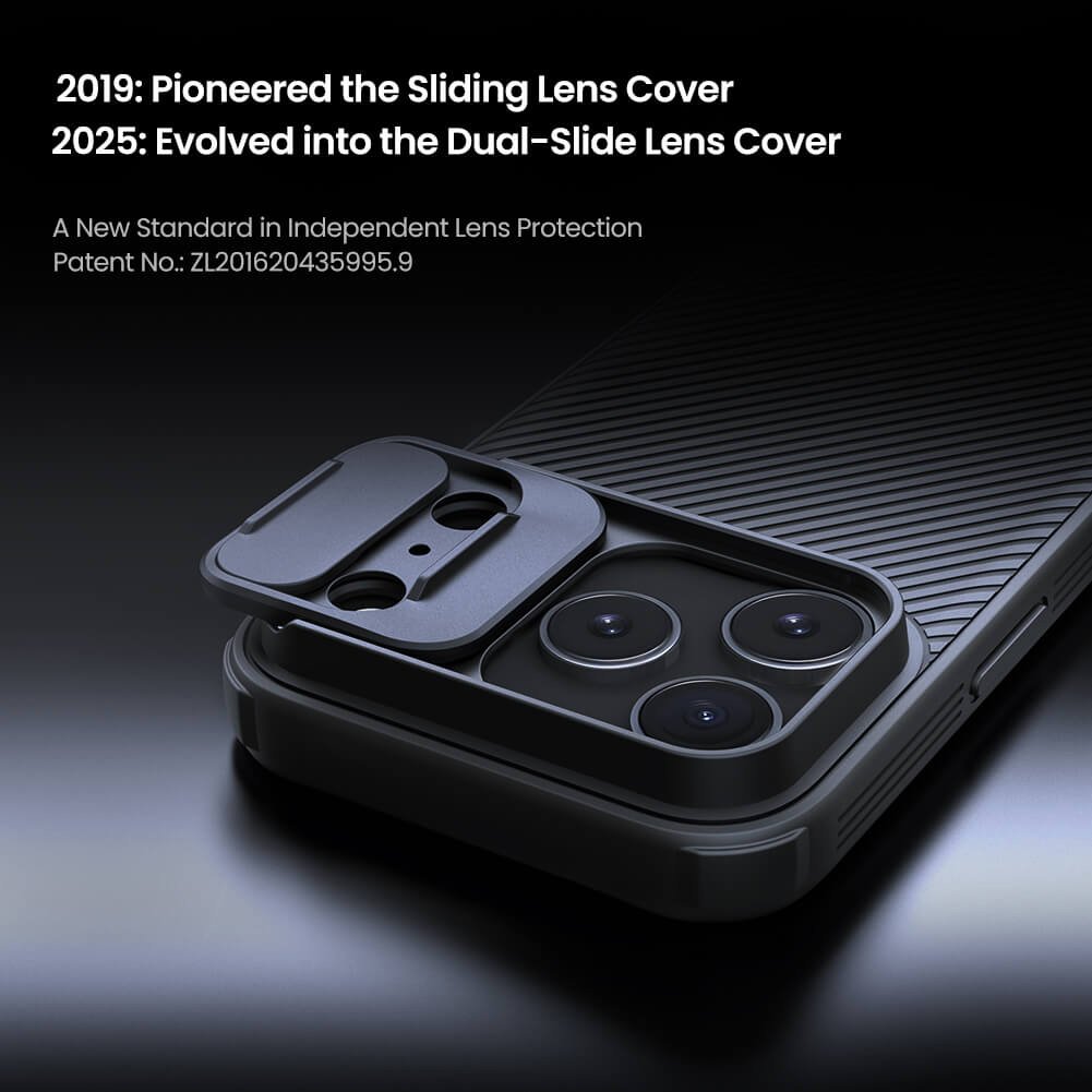 NILLKIN θήκη CamShield Pro για Apple iPhone 17 Pro Max, μαύρη - Image 2