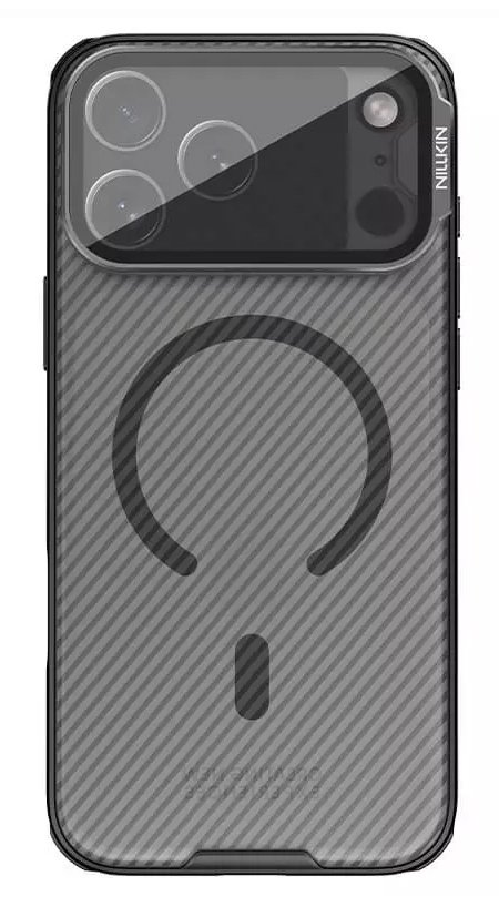 NILLKIN θήκη CamShield Prop Magnetic για Apple iPhone 17 Pro Max, διάφανη/μαύρη