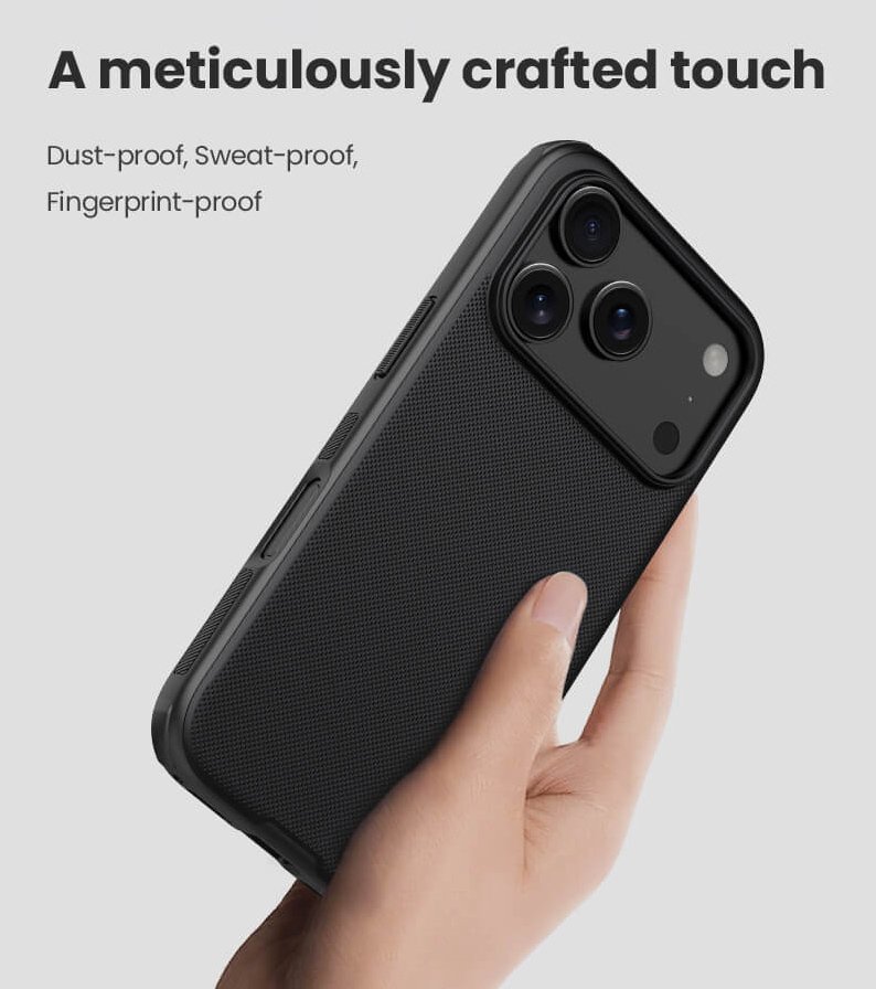 NILLKIN θήκη Super Frosted Shield Pro για Apple iPhone 17 Pro Max, γκρι - Image 2