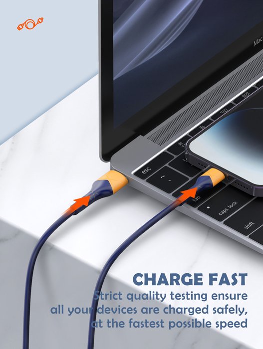 LDNIO καλώδιο USB-C σε USB LS802, 30W, 2m, λευκό - Image 4