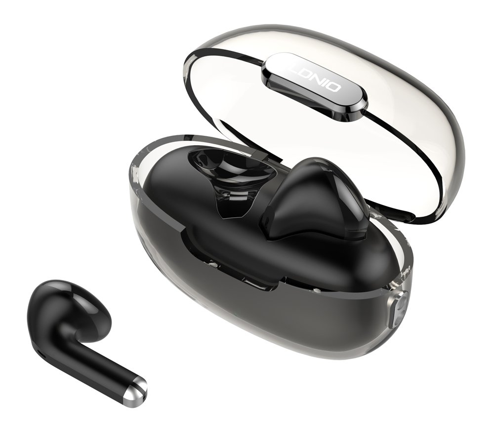 LDNIO earphones με θήκη φόρτισης T03, True Wireless, HiFi, Φ13mm, μαύρα - Image 8