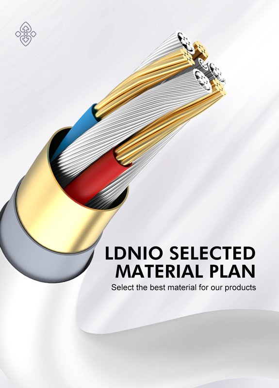 LDNIO καλώδιο USB-C σε USB-C LC811C, 65W PD, 1m, γκρι - Image 5