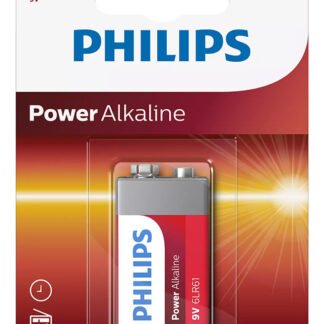 PHILIPS Power αλκαλικές μπαταρίες /10, 6LR61 9V, 1τμχ 265