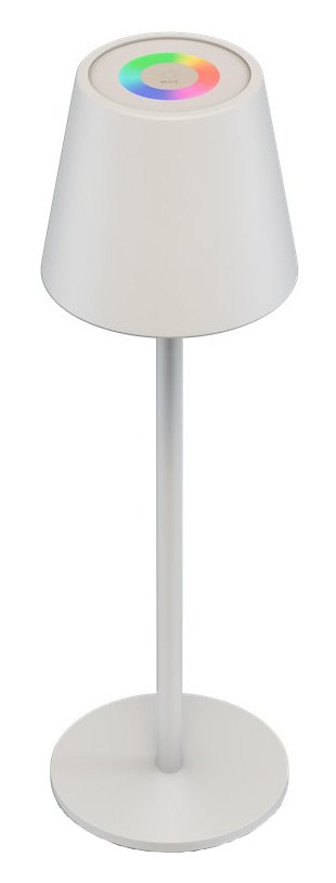 GOOBAY επιτραπέζιο φωτιστικό 73928, RGB, επαναφορτιζόμενο, λευκό