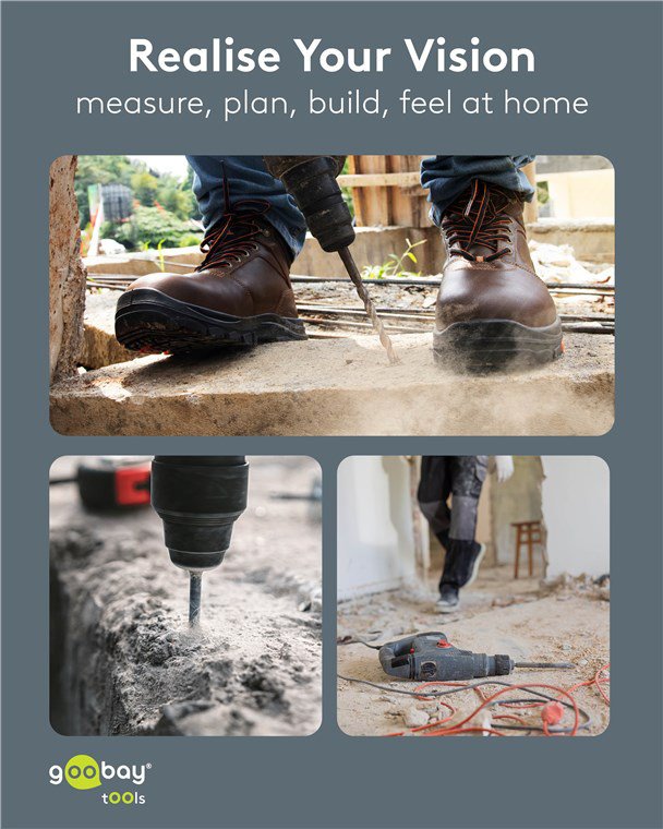 GOOBAY σετ τρυπάνια 77849 για τοίχο, χάλυβας άνθρακα/YG8, 3–10mm, κυλινδρικό, 15τμχ - Image 6