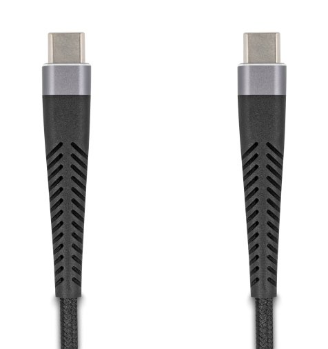 DELOCK καλώδιο USB-C 81124, 60W, 480Mbps, 1m, μαύρο - Image 3