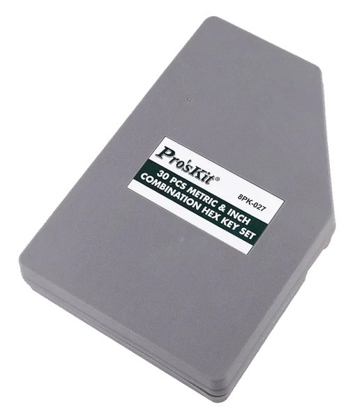 PROSKIT σετ κλειδιά Allen 8PK-027 σε σχήμα L, με θήκη, 30τμχ - Image 3